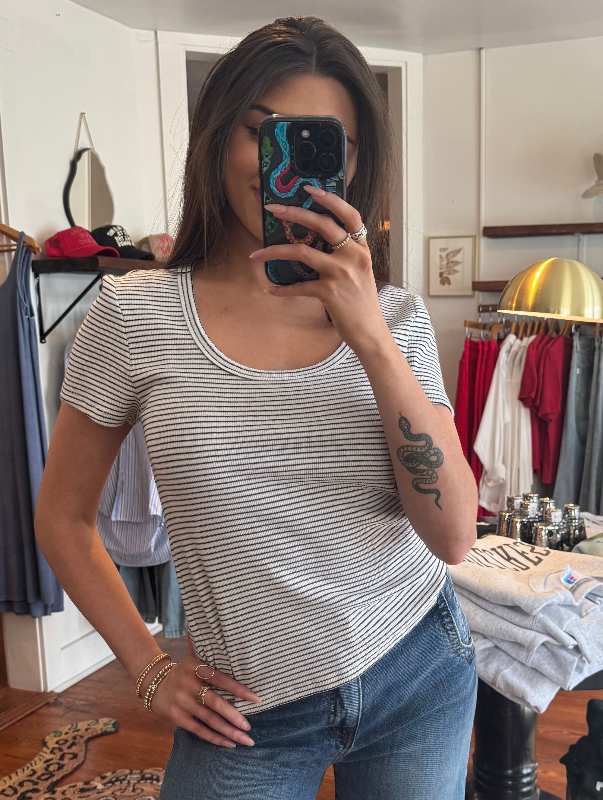 Studio Stripe Journee Top