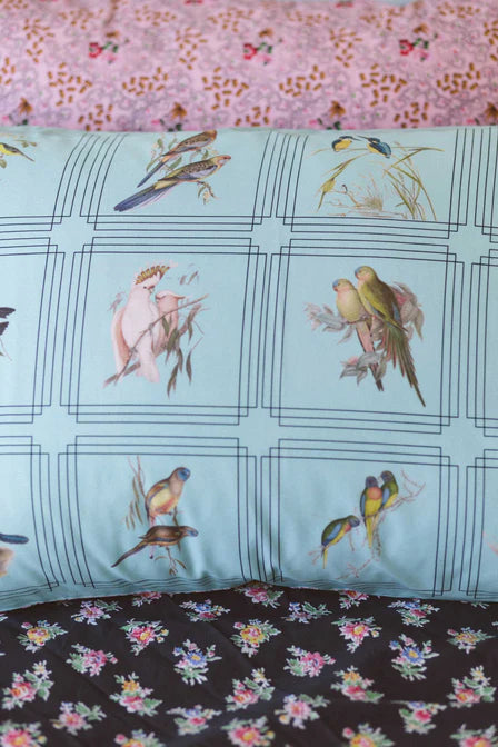 Australian Birds Pillowcase Set