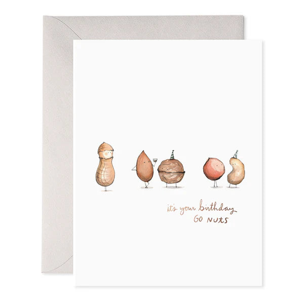 Go Nuts Birthday Card