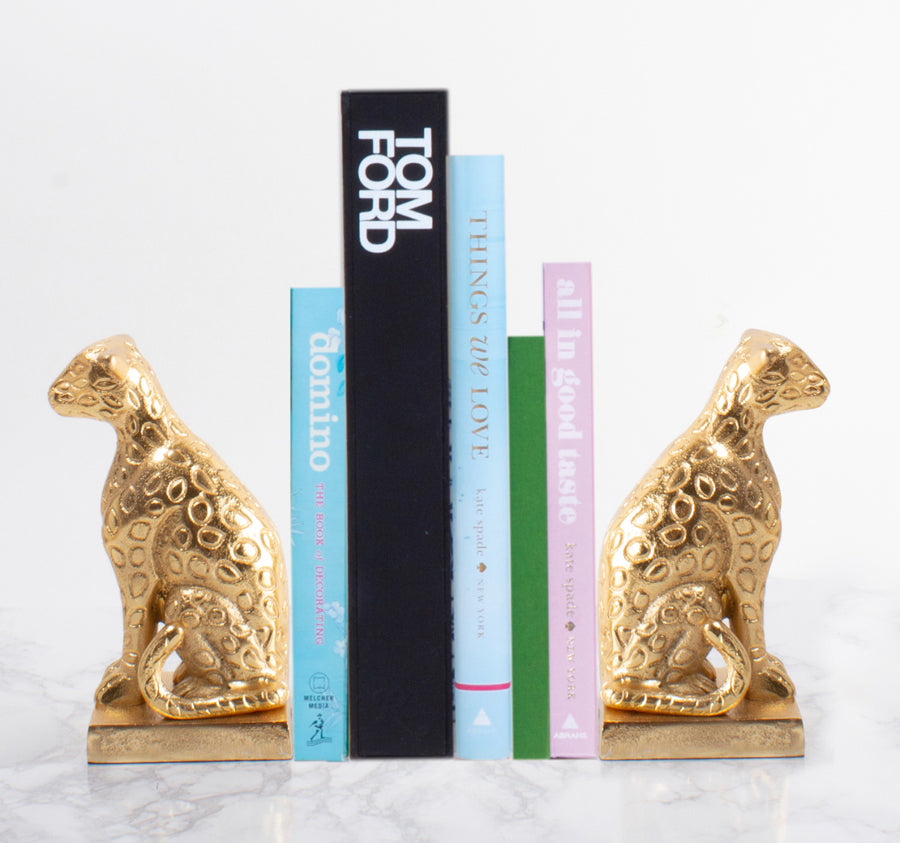 Leopard Bookend
