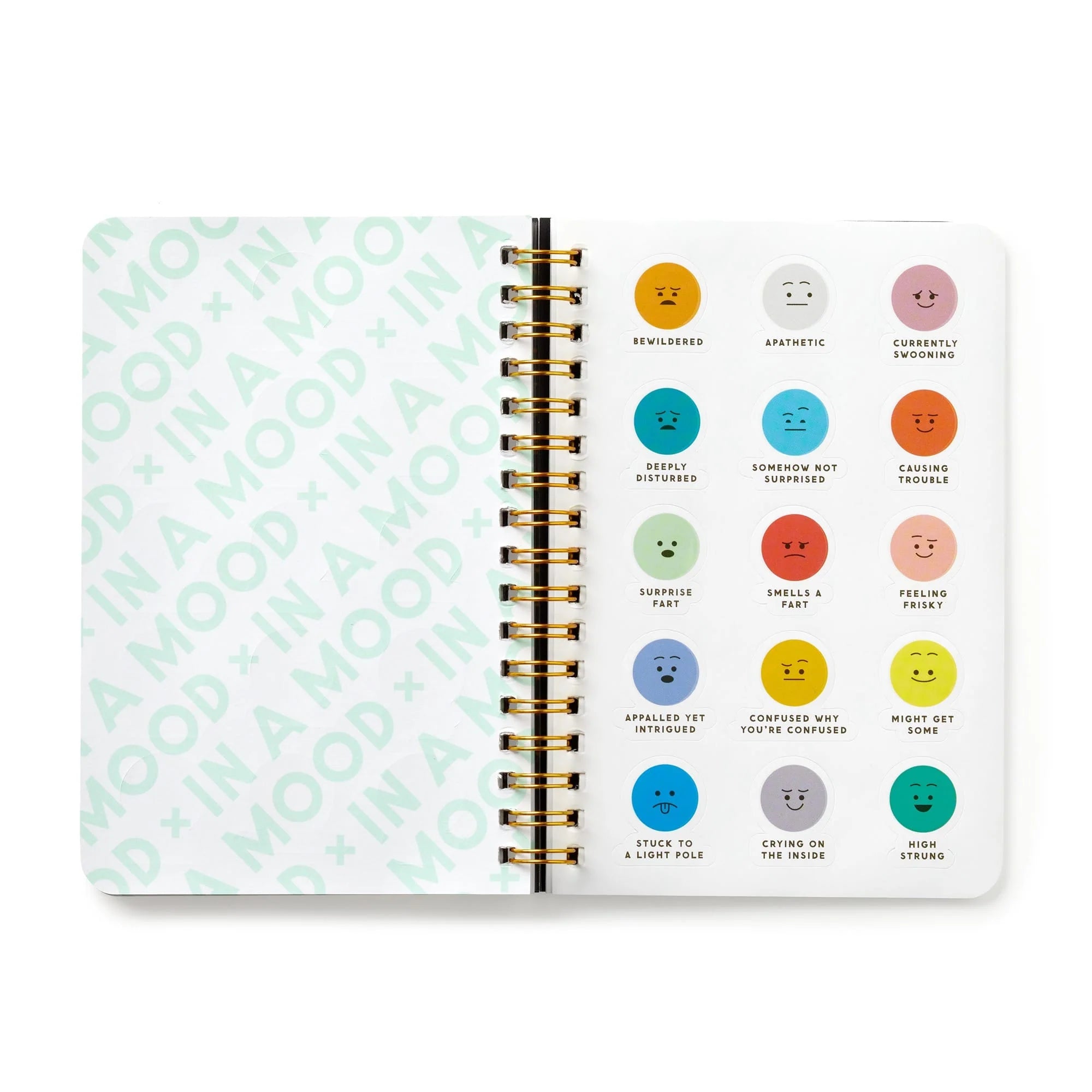 In A Mood Sticker Book