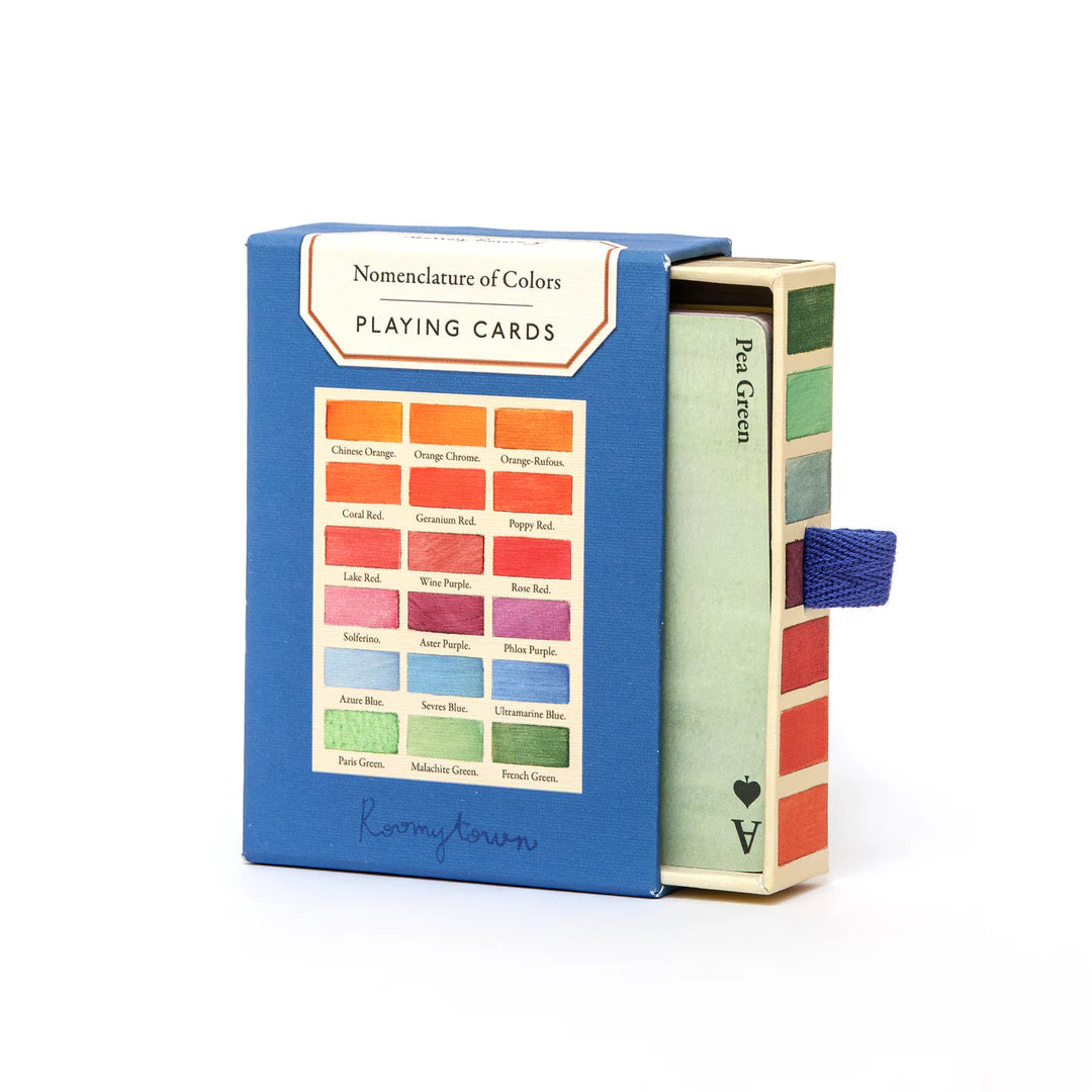 Nomenclature of Colors Playing Card Set