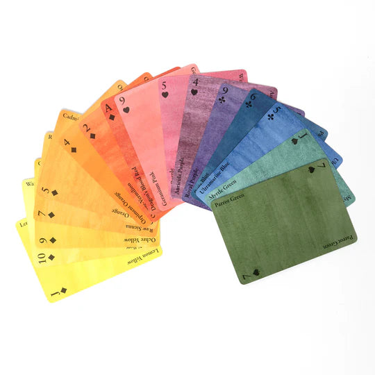 Nomenclature of Colors Playing Card Set