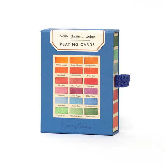 Nomenclature of Colors Playing Card Set