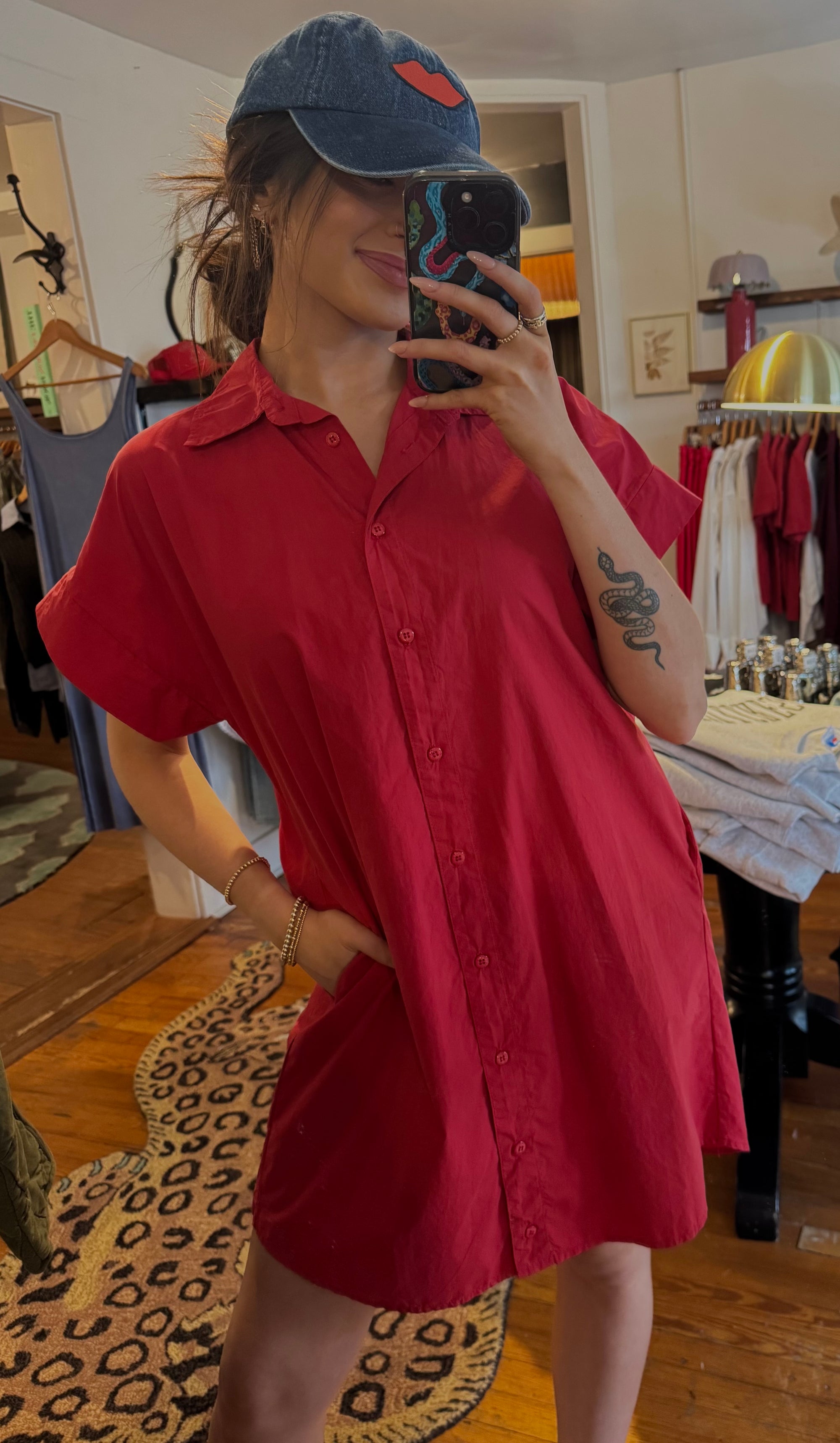 True Red Parachute Jillian Dress