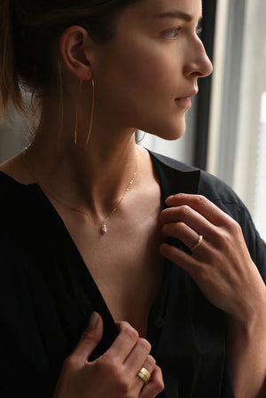 Pearl/Opal GF Necklace