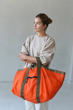 Nylon Orange/Coyote Weekender