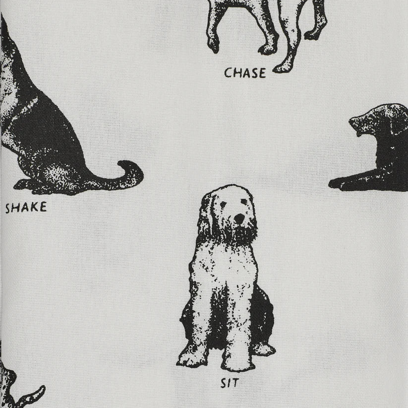 Dog Tricks Tea Towel