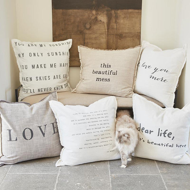 Life Is Amazing Sofa Pillow