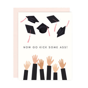 Kick Ass Graduation Card