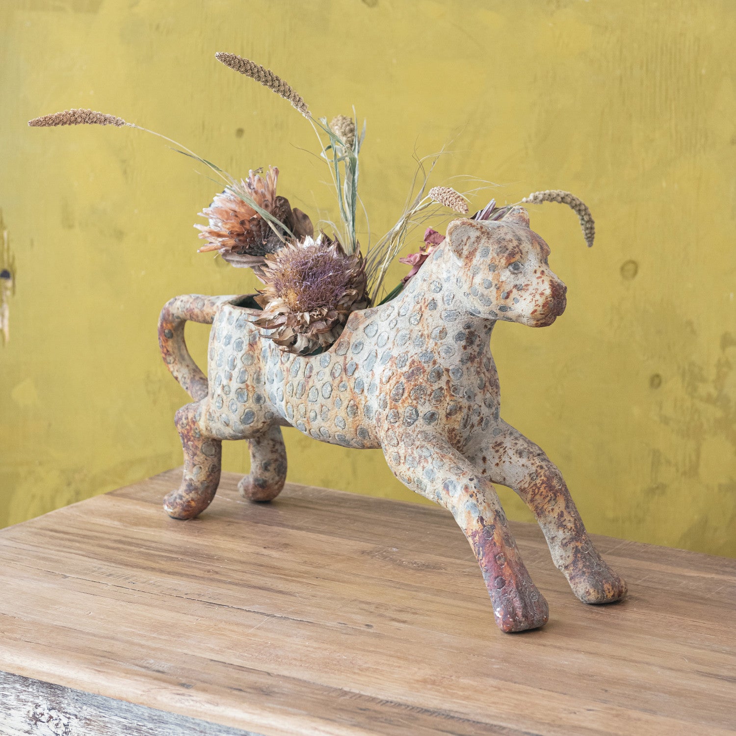 Leopard Shaped Container