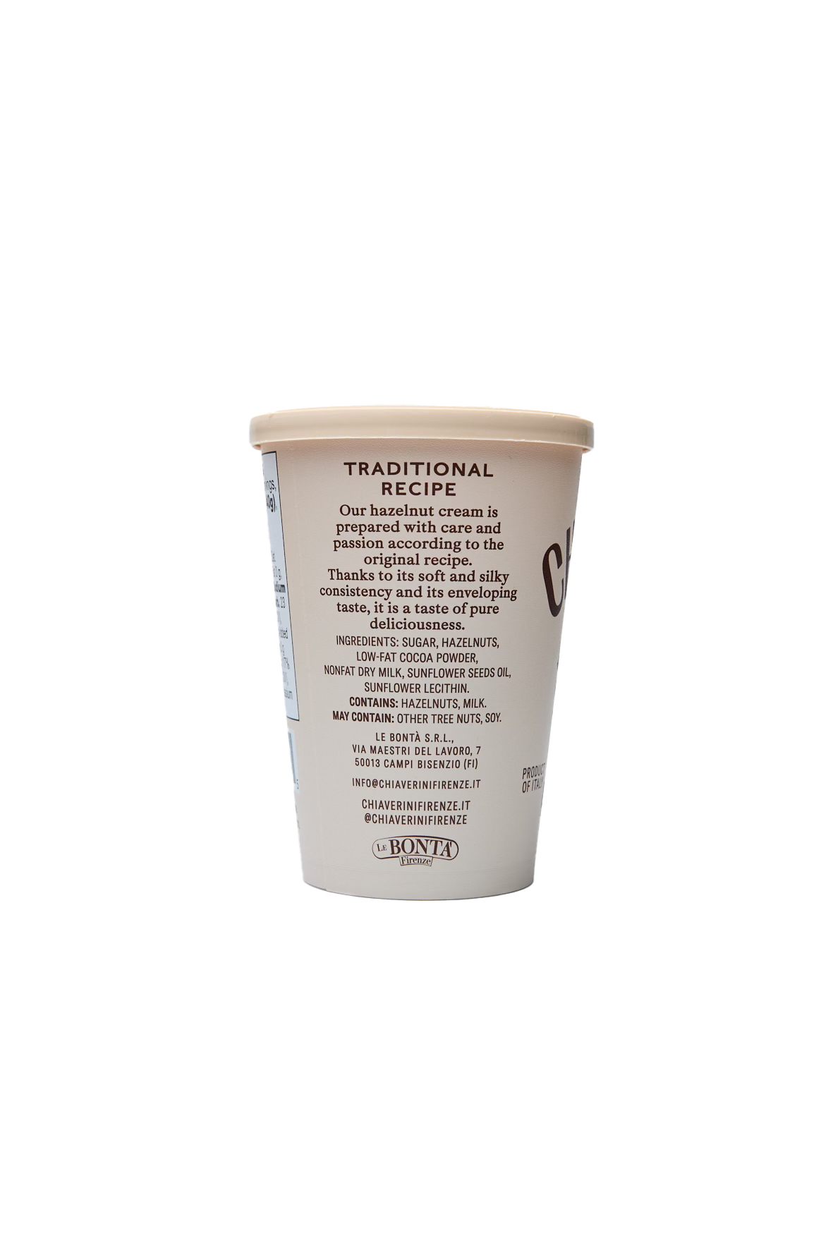 Chiaverini Firenze Hazelnut &amp; Cocoa Spread