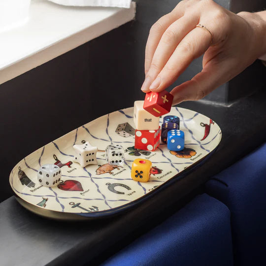 Porte Bonheur Enamel Tray