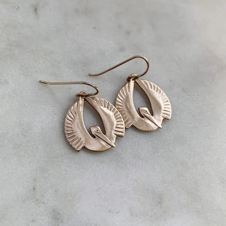 Pelican Rising Earrings - Small