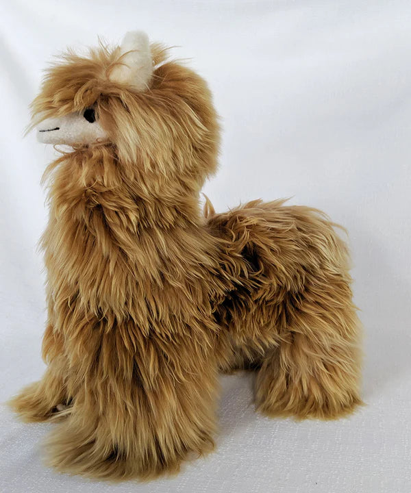 Jumbo Alpaca Fur Alpaca - Light Brown
