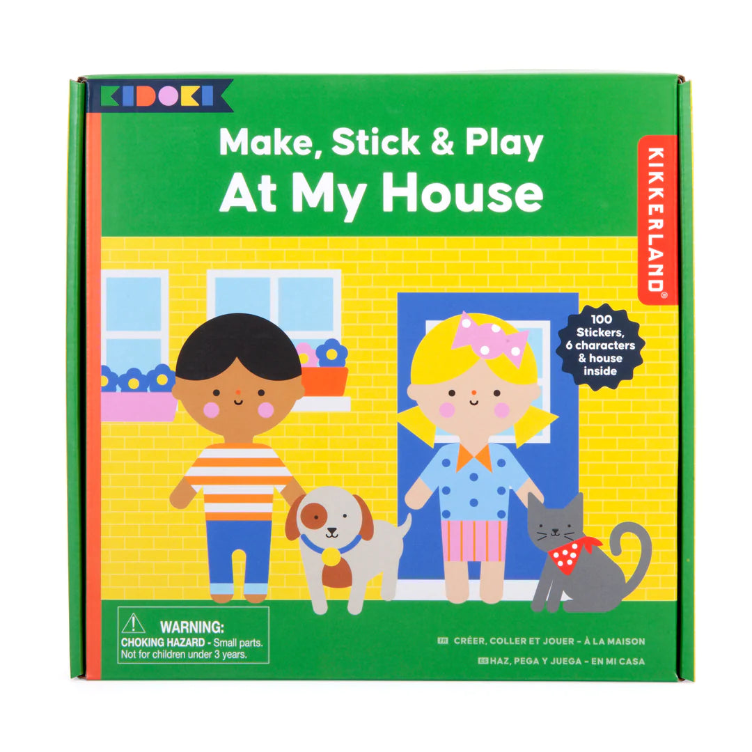 Make, Stick, and Play House