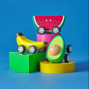 Fruit Fun Pullback Cars