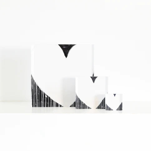 Modern Love Drippy Heart Block of Love