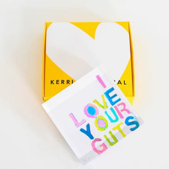 I Love Your Guts Block of Love