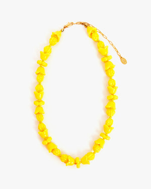 Yellow Le Jardin Collar Necklace