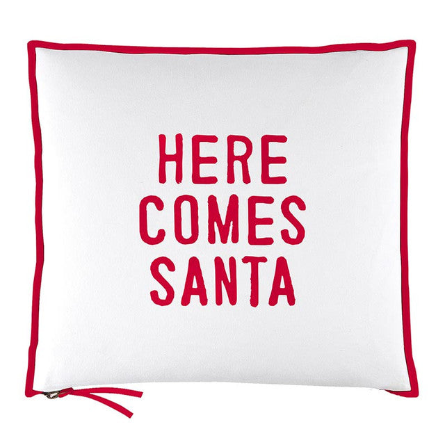 Here Comes Santa Pillow