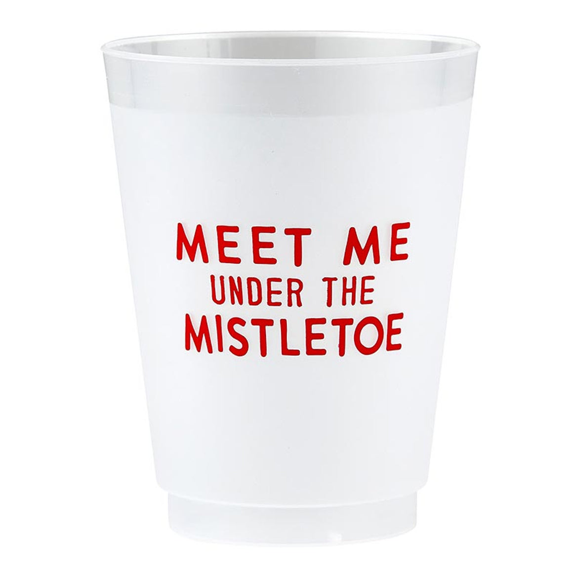 Meet Me Under the Mistletoe Cups (Set of 8)