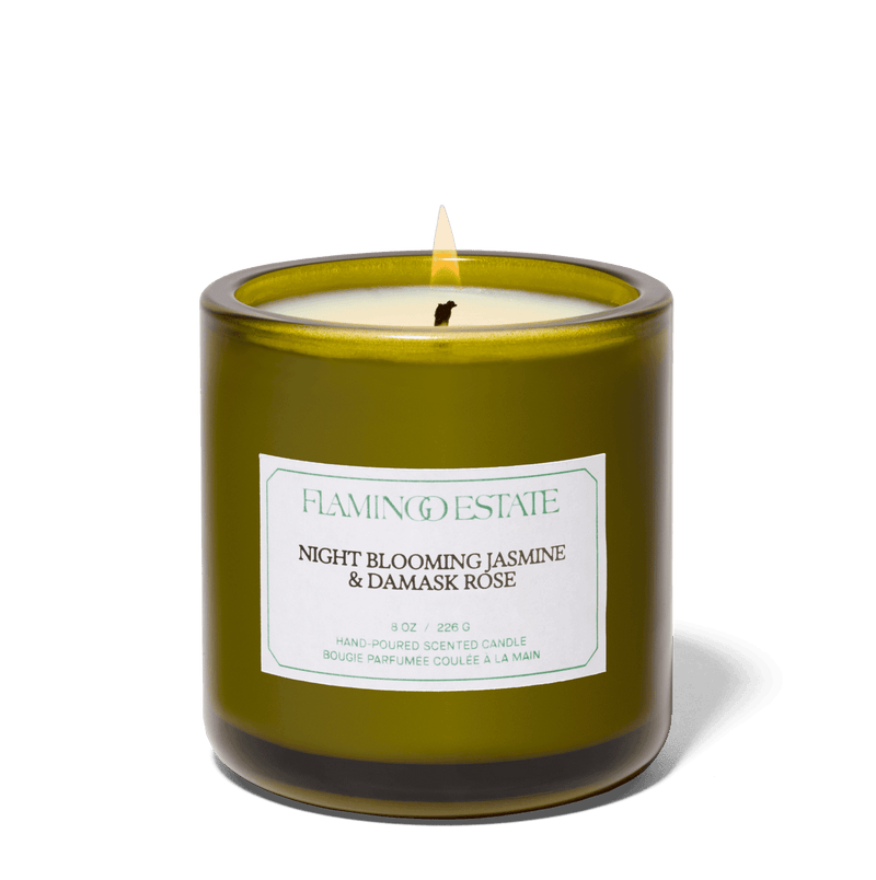 Night Blooming Jasmine & Damask Rose Candle
