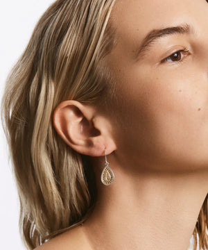Classic Teardrop Earrings - Gold/Silver