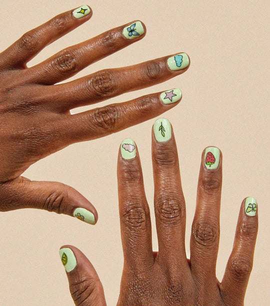 Daisy Dreams Nail Art Temporary Tattoo Pack