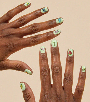 Daisy Dreams Nail Art Temporary Tattoo Pack