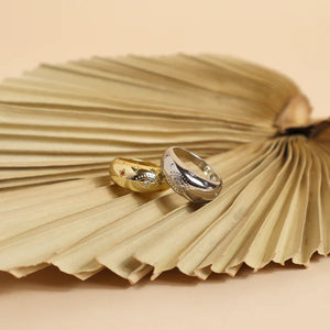 Rachel Evil Eye Croissant Ring