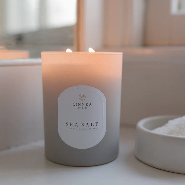 Sea Salt Two-Wick Candle