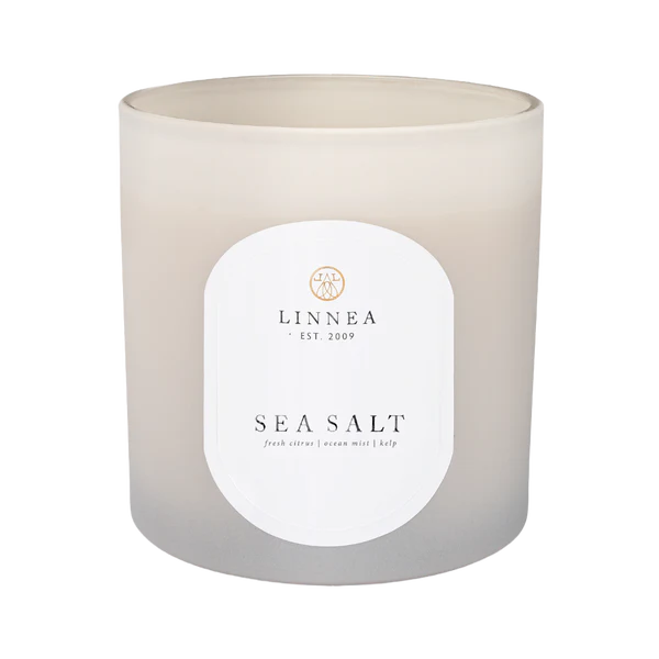 Sea Salt Three-Wick Candle
