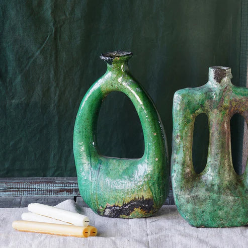 Green Tangiers Morrocan Sculpture