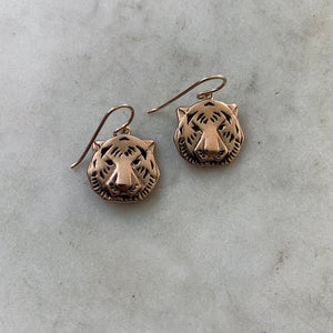 Tiger Earrings