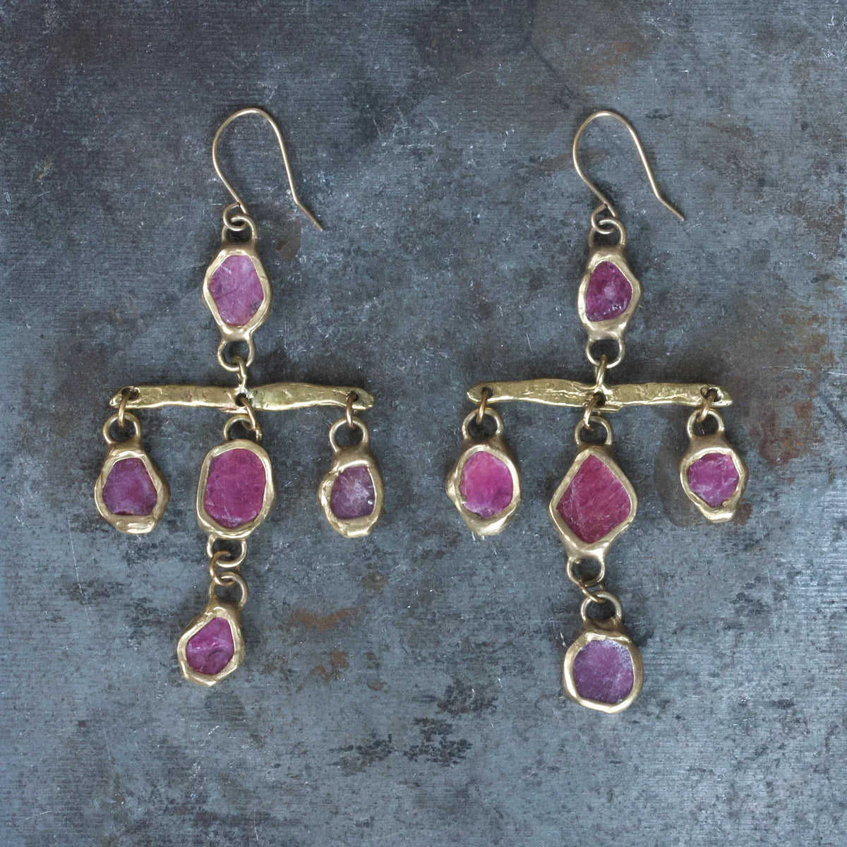 Ruby Ursa Major Earrings