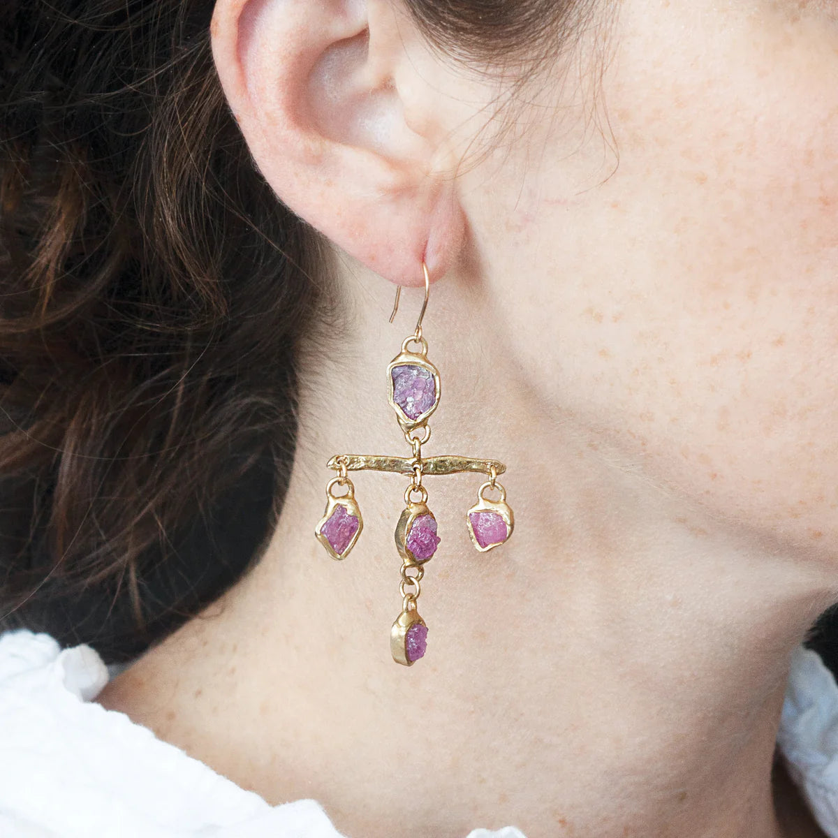 Ruby Ursa Major Earrings