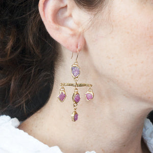 Ruby Ursa Major Earrings