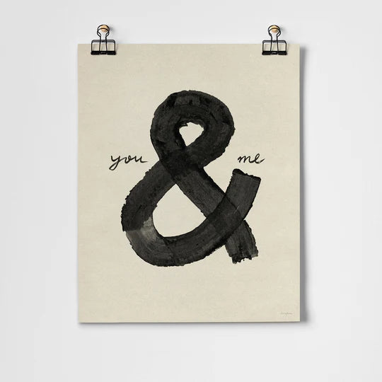 You & Me Print