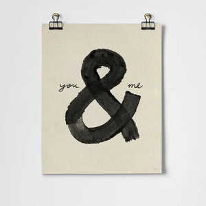 You & Me Print