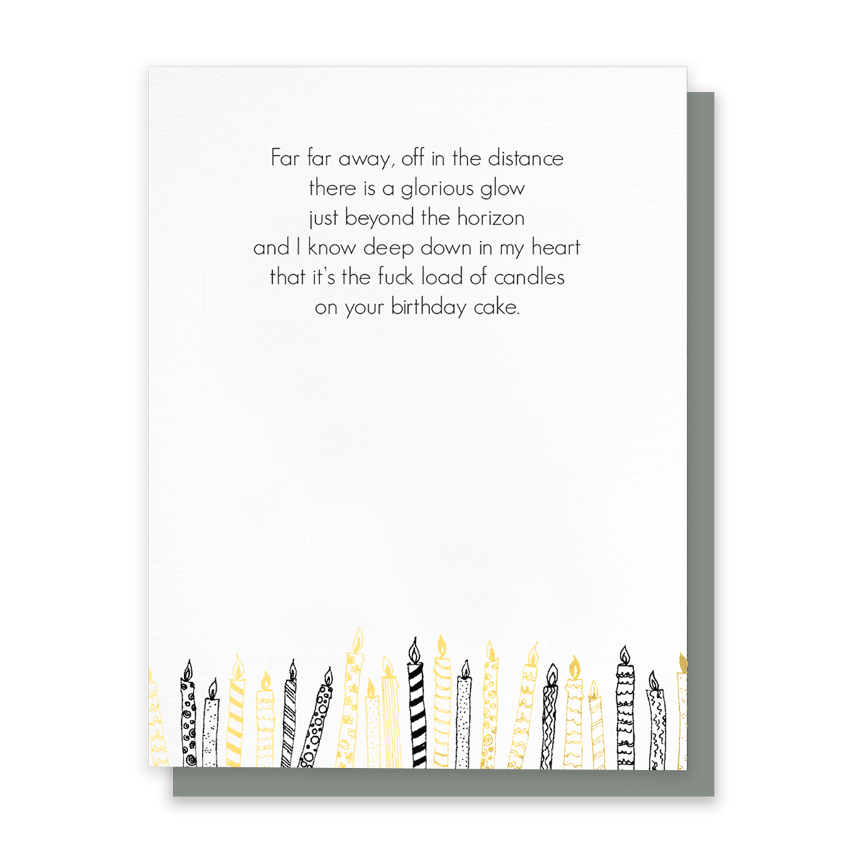 A Glorious Glow, Funny Birthday Greeting Card - Box Turtle