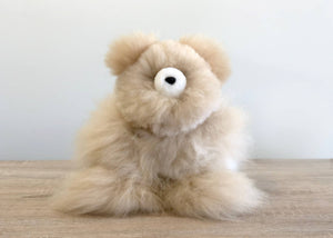 Neutral Alpaca Stuffed Animal - Bear