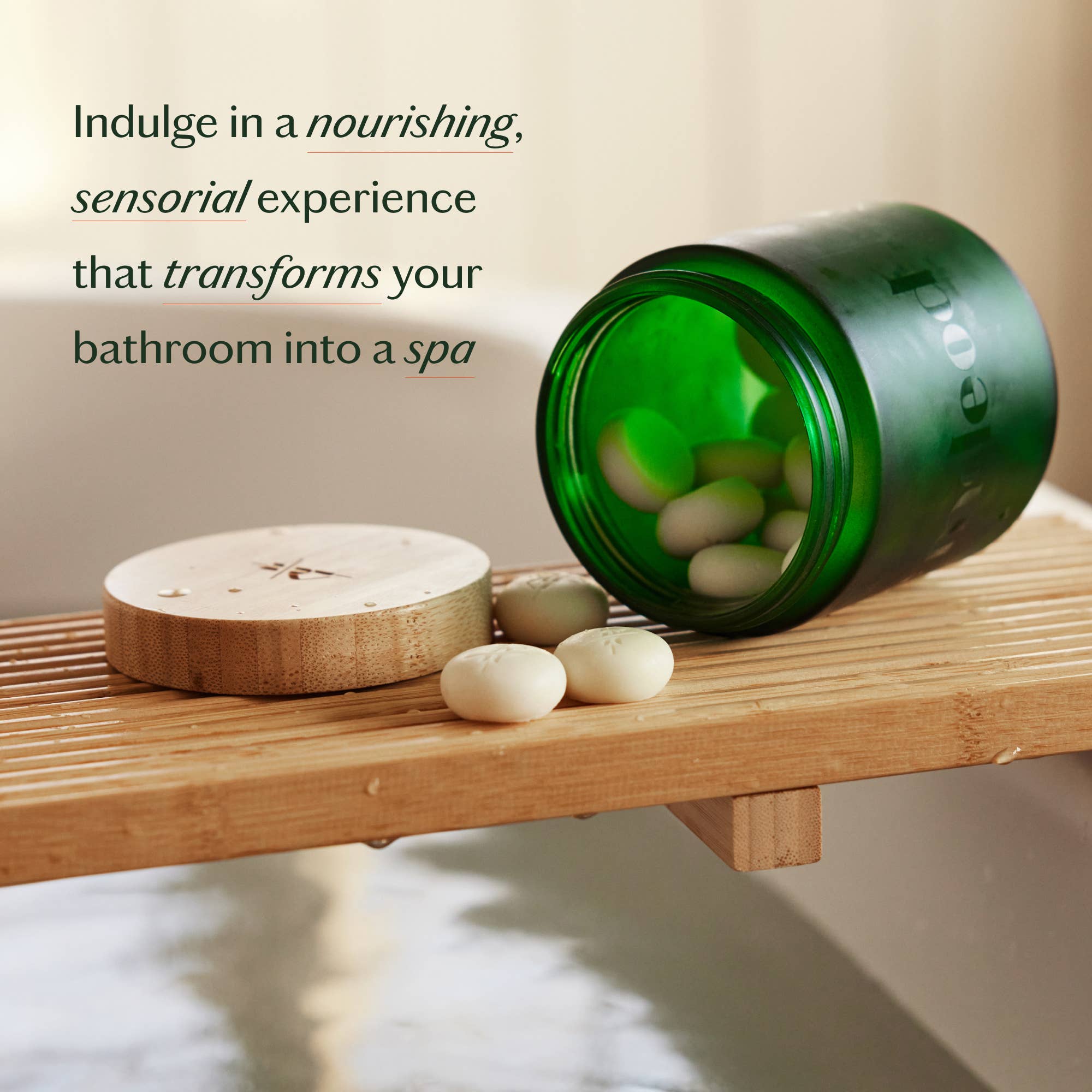Breathe Pebble Solid Bath & Shower Oil