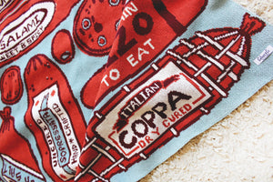 Meat Shop Knit Throw Blanket