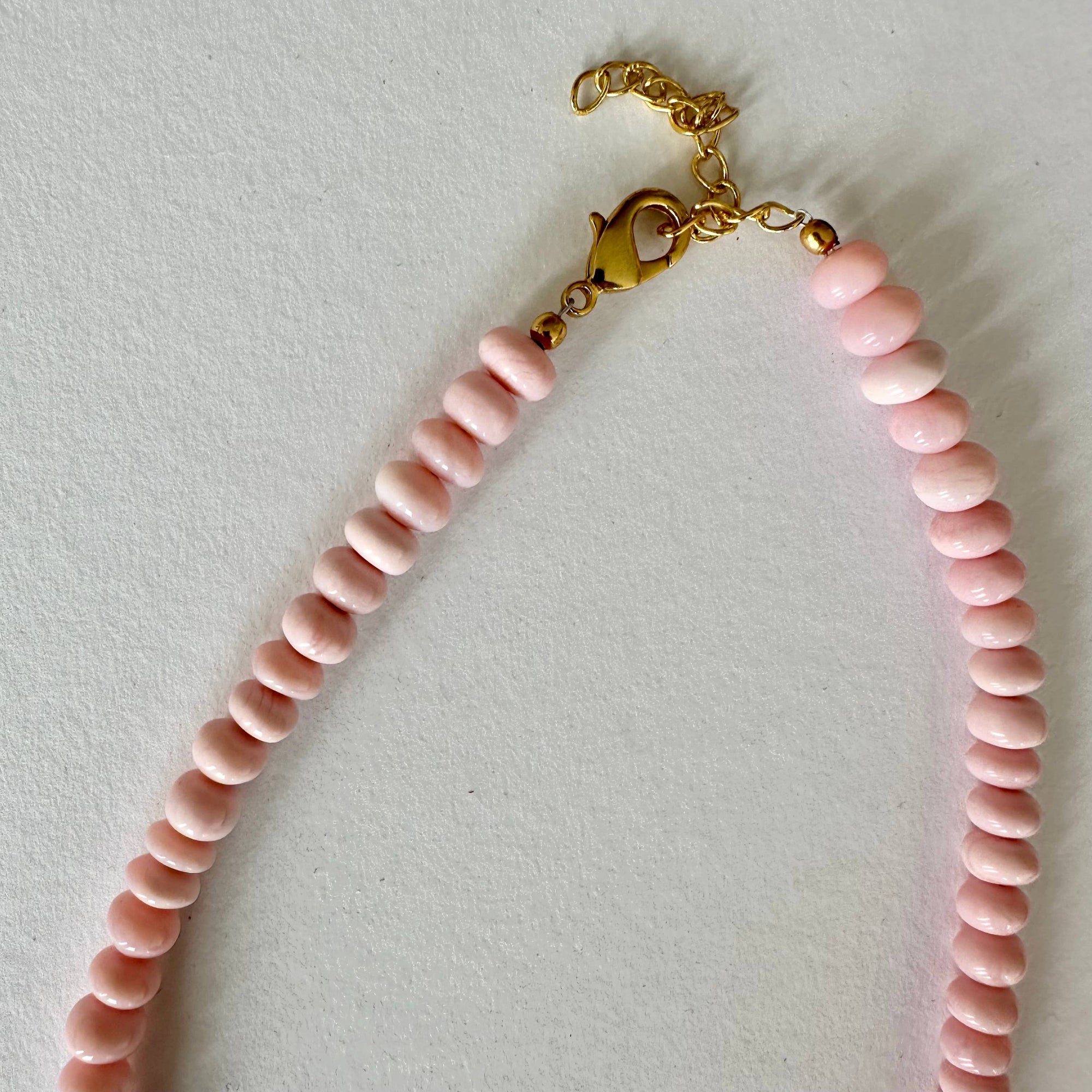 Light Pink Opal Necklace