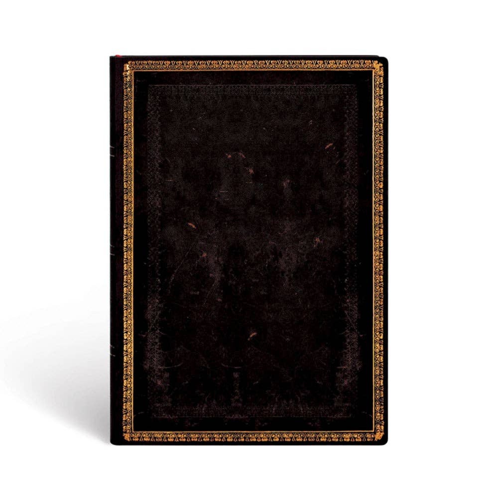 Paperblanks Black Moroccan Midi Lined Softcover Journal