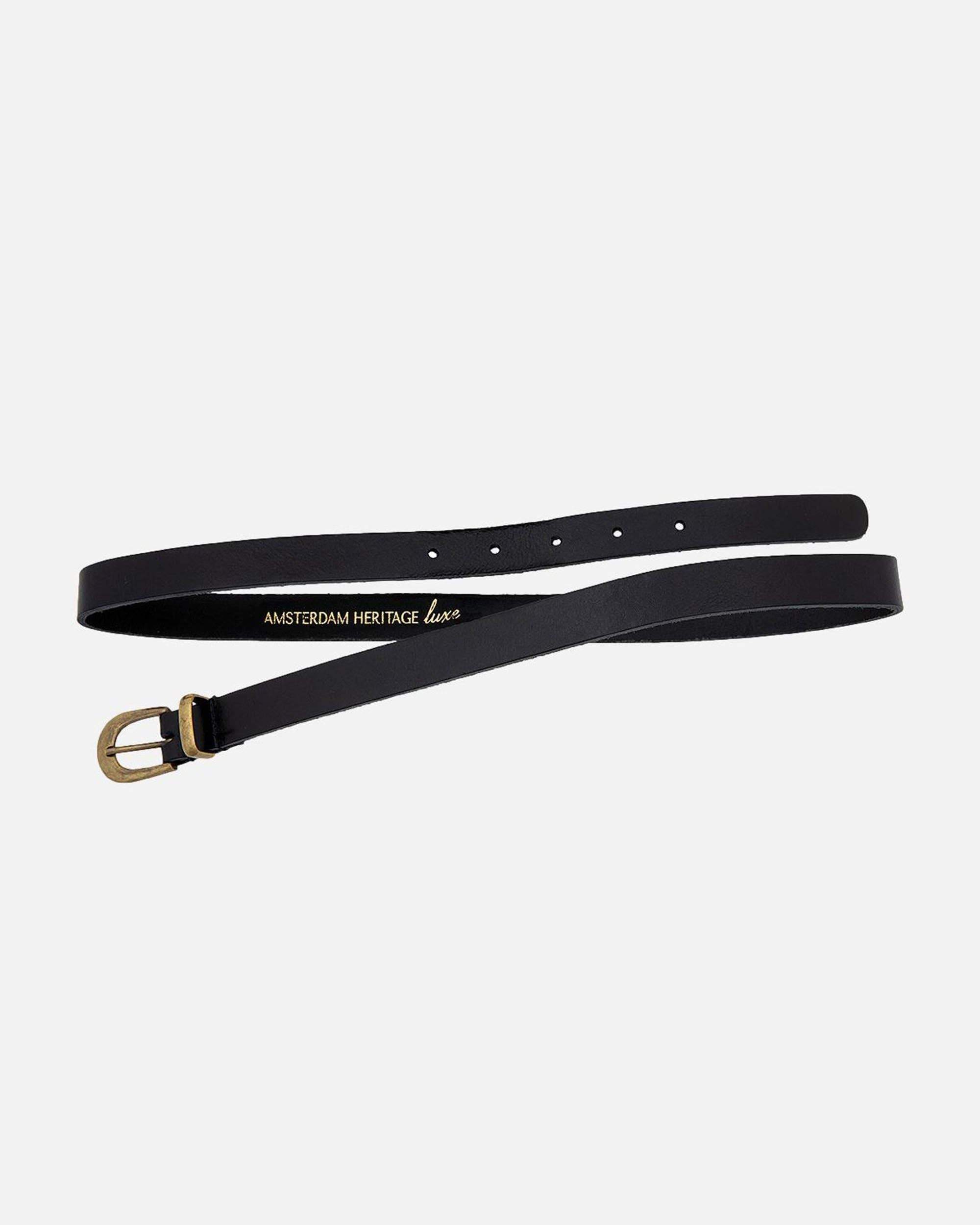Ank | Classic Skinny Leather Belt