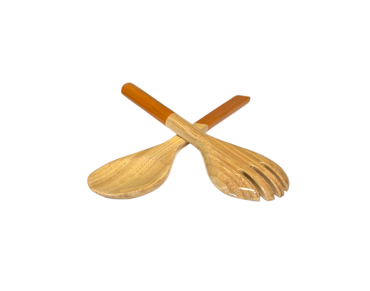 Small Bamboo Server Set