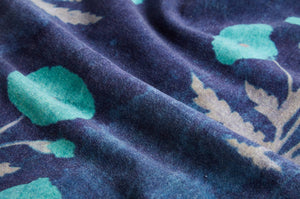 Poppy Blue Pillow