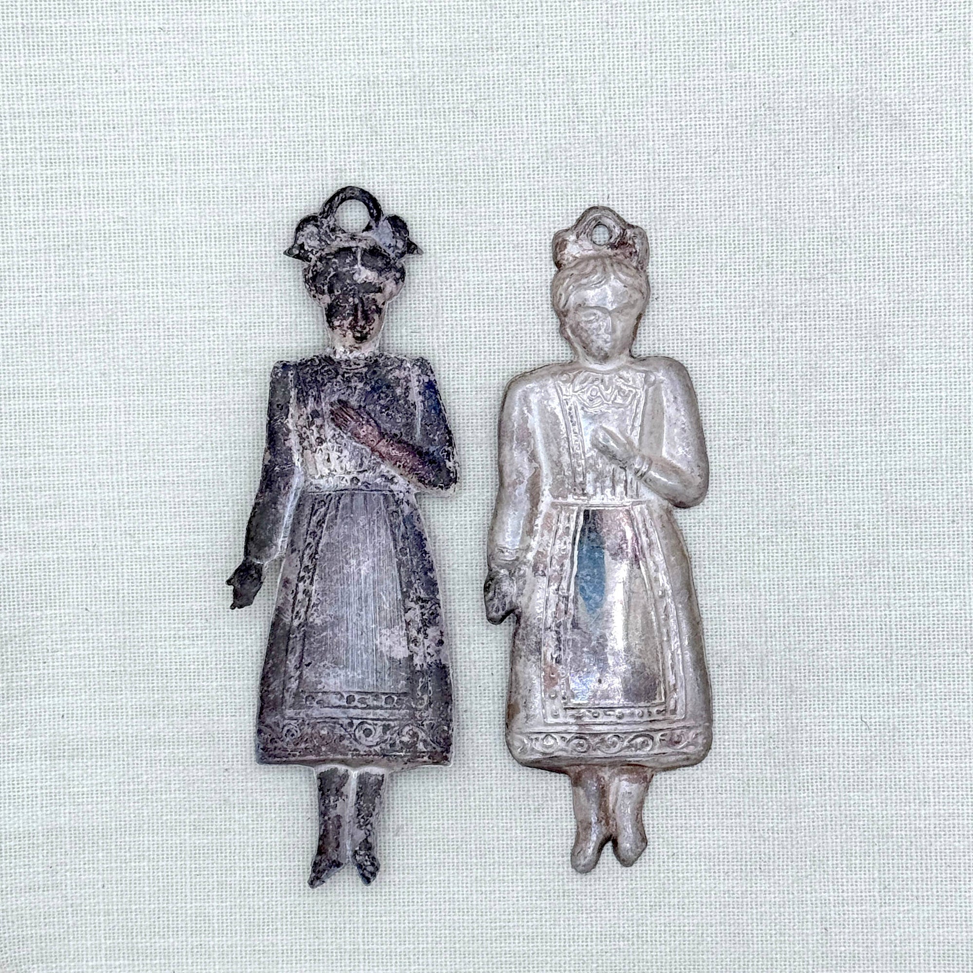 Vintage Italian Exvoto - Small Woman